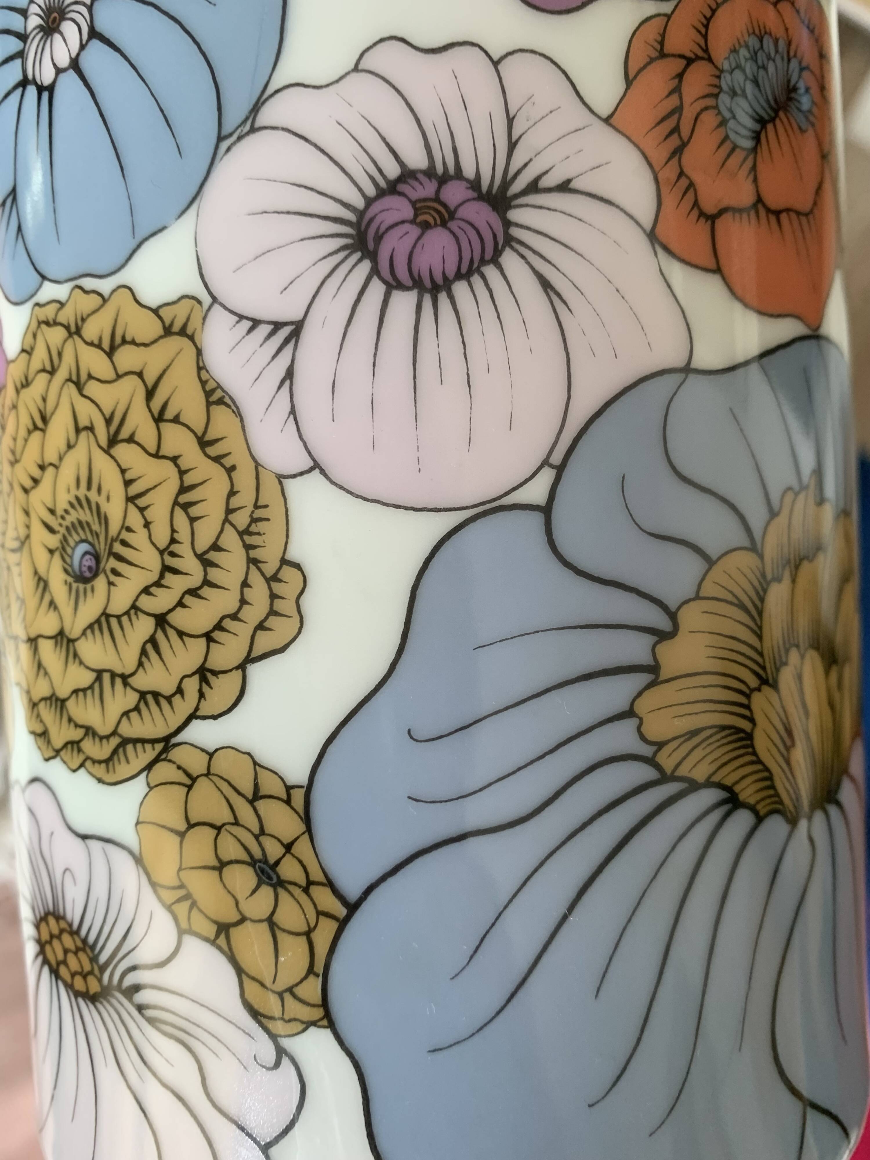 Vintage cylindrical vase Rosenthal