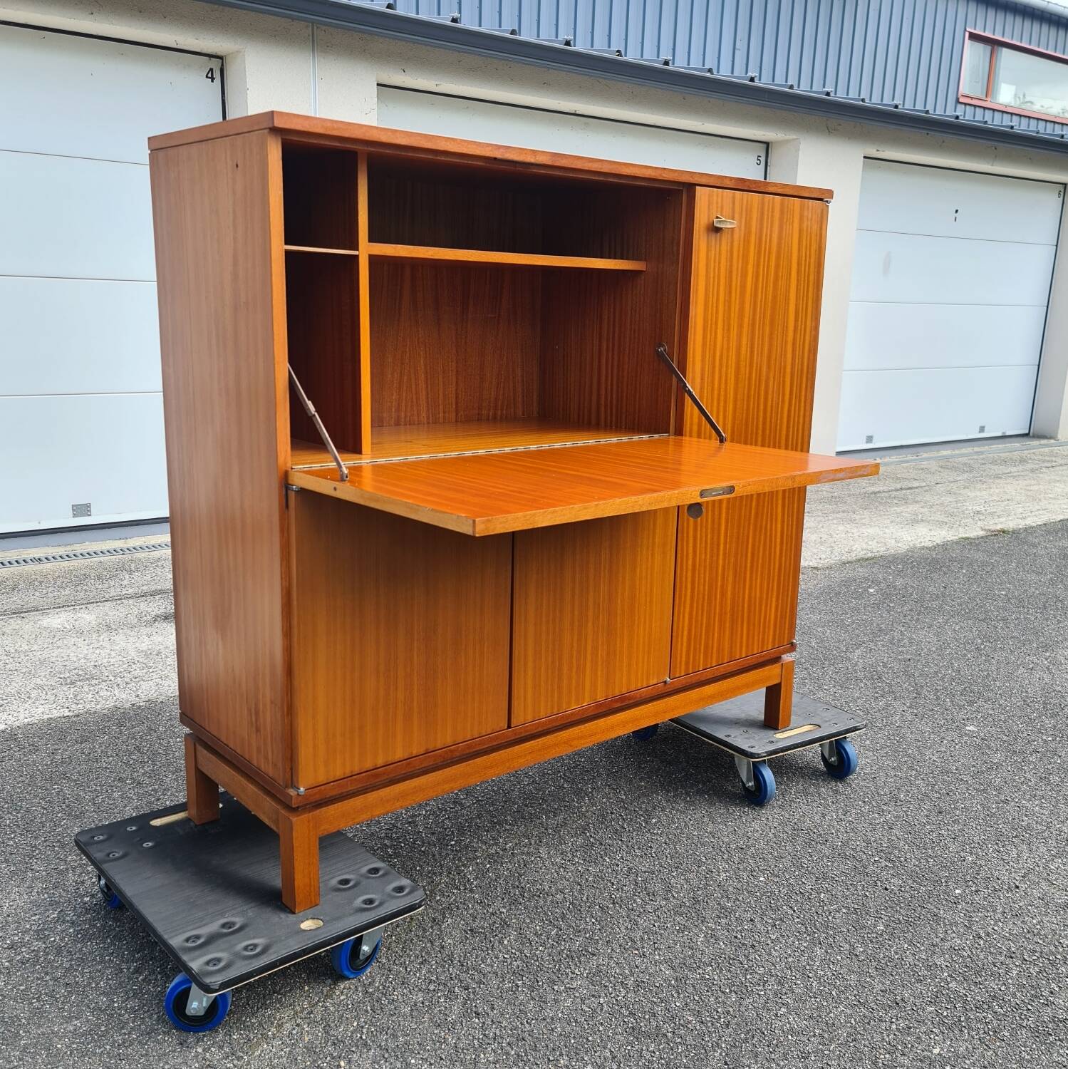Storage unit, living buffet, secretary Marcel Gascoing
