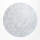 Original round Knoll Tulip dining table (120cm) Arabescato matte LIKE NEW!!