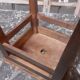 Tabouret en bois