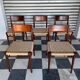 Set of 5 chairs from the 1950s designed by Georg Leowald.