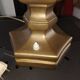 Brass lamp foot