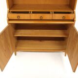 Secrétaire scandinave en orme, Swedish modern, Suède, 1940