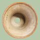 Column pedestal for a ceramic plant pot from Nevers.