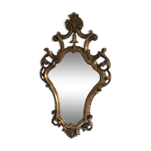 miroir doré 40x64cm