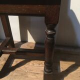 Chaise en chêne rustique