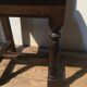 Rustic oak chair