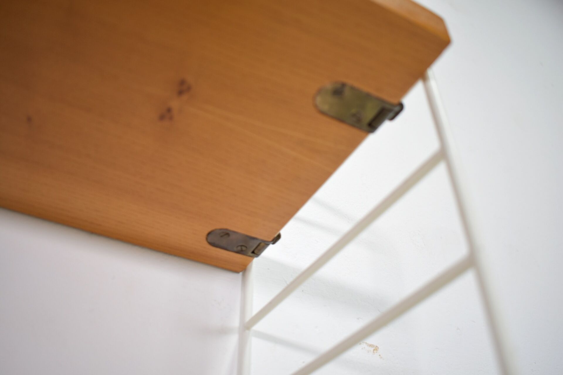 String wall shelf by kajsa & Nisse Strinning  1960s Scandinavian