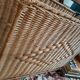 Door vintage rattan magazine