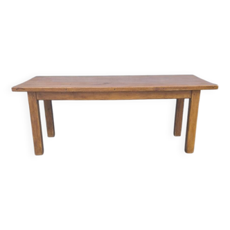 Solid beech farmhouse table 1950
