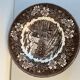 2 vintage Royal Tudor Staffordshire England hollow plates