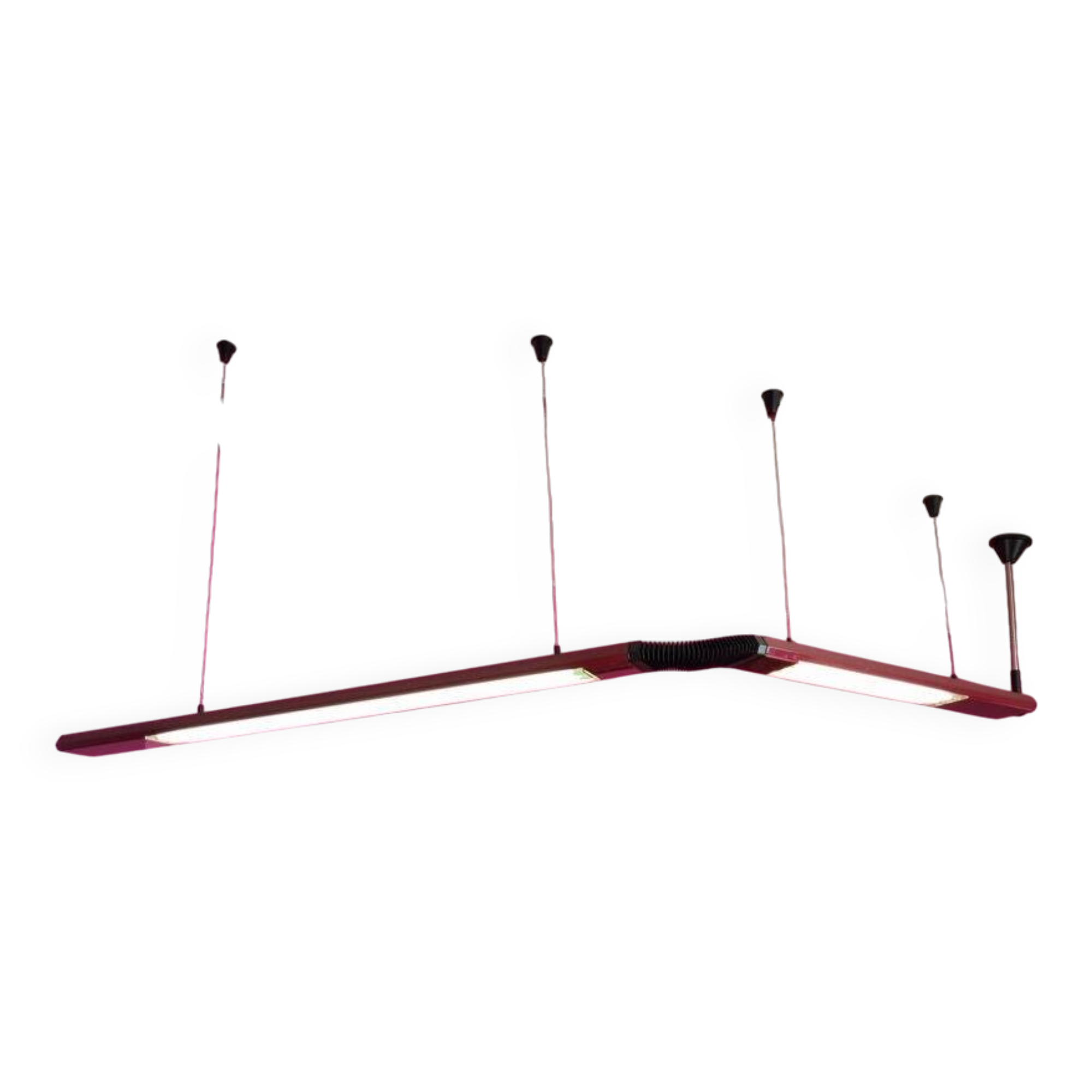"Prisma" modular suspension by Bruno Gecchelin for iGuzzini, 70s-80s