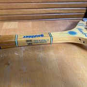 Vintage Tennis Racket GAUTHIER Miss Go Wood + Cover + Zephyr Vinta