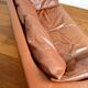 Sofa sofa leather leolux netherlands 1970s