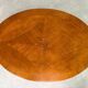 Oval side table in the style of Kolo Moser