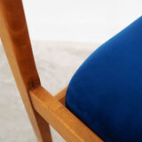 Set of two beech chairs, Danish design, 70s, made in Denmark