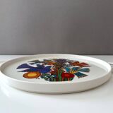 Villeroy & Boch Acapulco cake plate, serving plate with handle