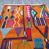 Tapis marocain artisanal décoré 200cmx300cm