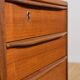 Mid-century freestanding teak desk by Peter Løvig Nielsen for Loviq, 1960s