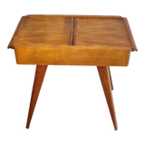 Vintage sewing furniture sliding panels