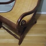 Deux fauteuils coloniaux planteurs
