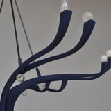 Vintage 1990s design to 12 lights chandelier