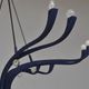 Vintage 1990s design to 12 lights chandelier