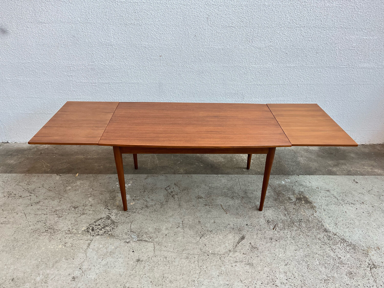 Table en teck avec rallonges