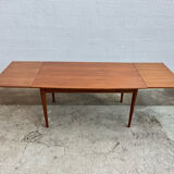 Teak table with extensions