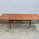 Table en teck avec rallonges