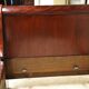 Louis Philippe period mahogany sleigh bed