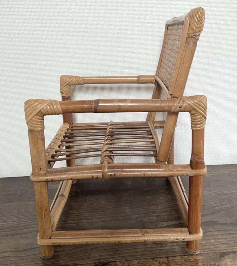 Child's rattan armchair