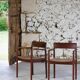Set of 4 teak chairs and 2 armchairs by Johannes Nørgaard for Møbelfabrik, 1960