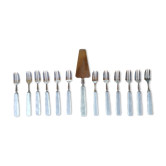Couverts manche façon nacre