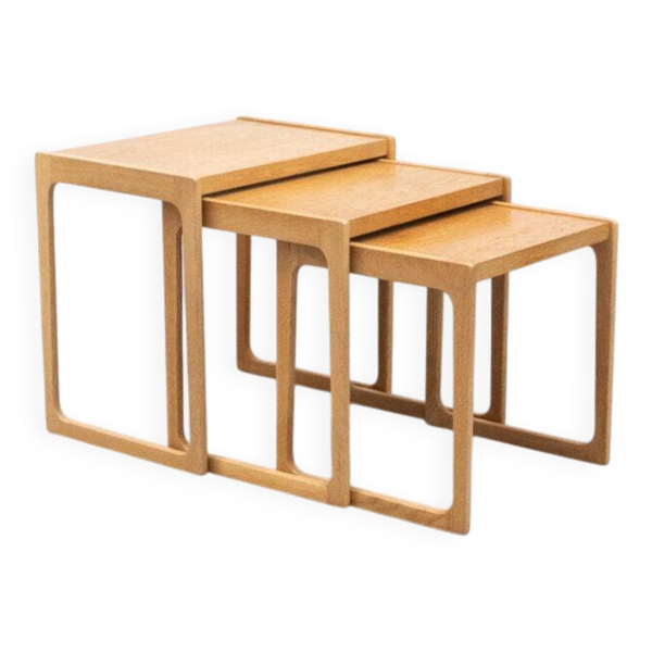 Ensemble de tables gigognes Opal Möbel des années 1960