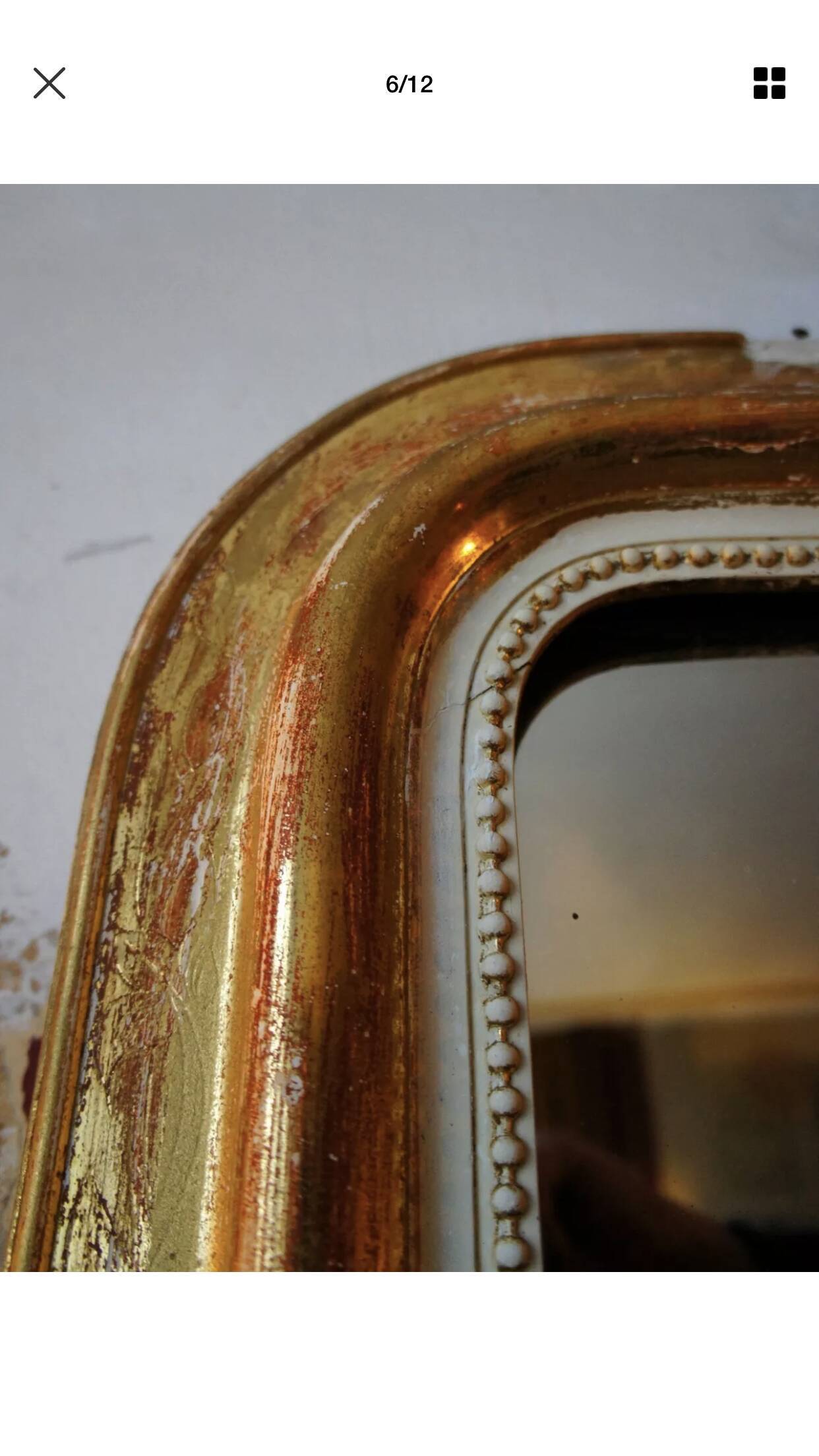 Mirror Louis Philippe former 131x98cm