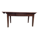 Late 19th century oak farmhouse table