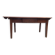 Table de ferme en chêne fin xixeme