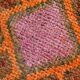 3X10 Peach Orange Turkish Runner Rug, 88x306Cm