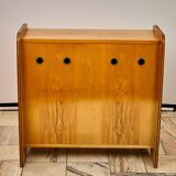 Armoire à literie du milieu du siècle, années 1960, Tchécoslovaquie