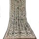 Handmade Moroccan Berber rug 376 X 133 CM