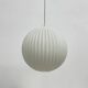 Rare Louis Kalff for Philips opaline glass pendant light, 1960s