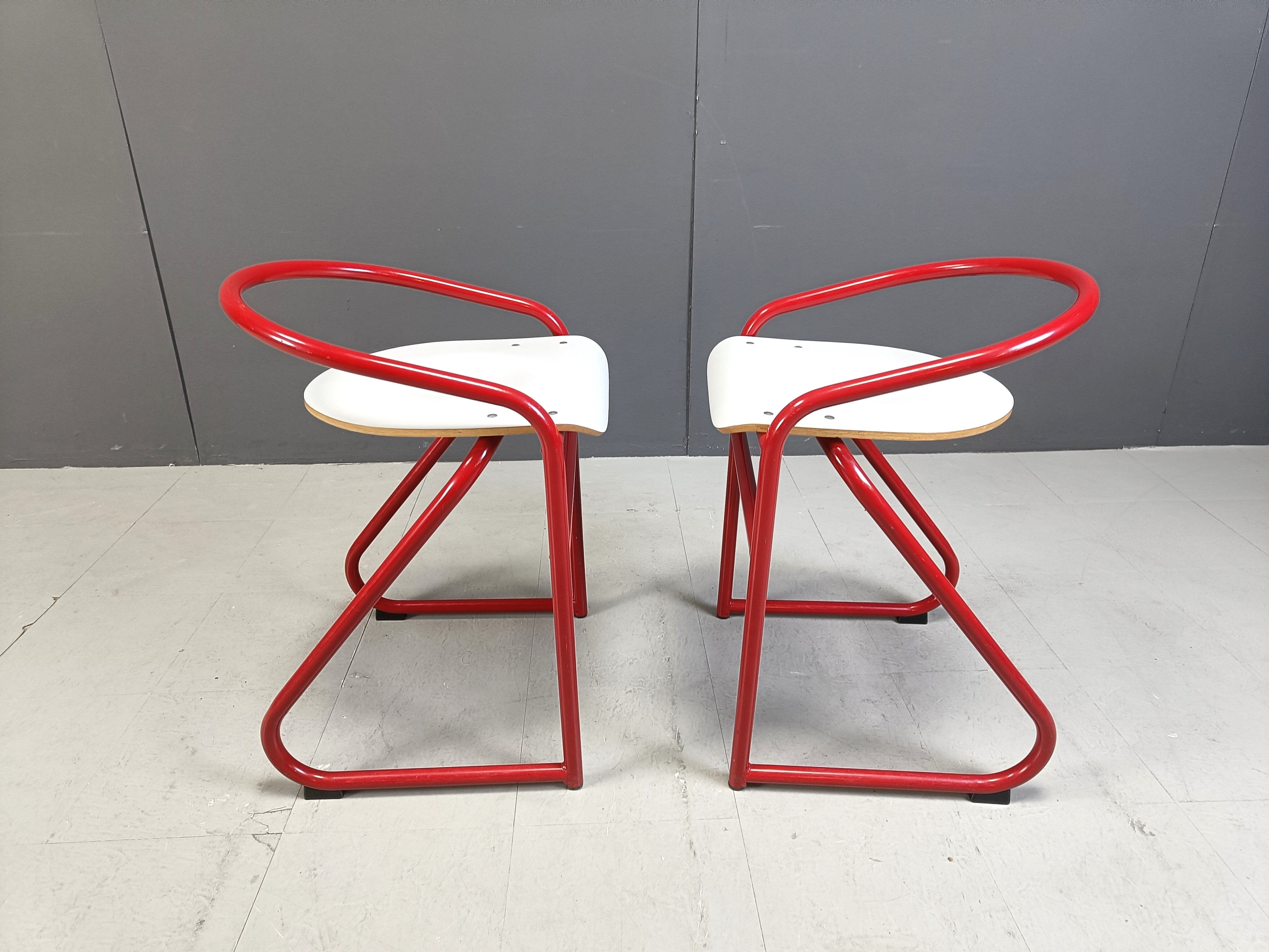 Postmodern stools by Samo, 1980s