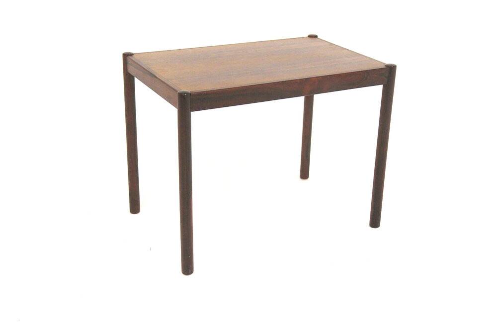 Scandinavian rosewood side table, Sweden, 1960