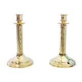Pair of Lecellier Villedieu candle holders