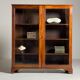 Mahogany display cabinet 19th century antique