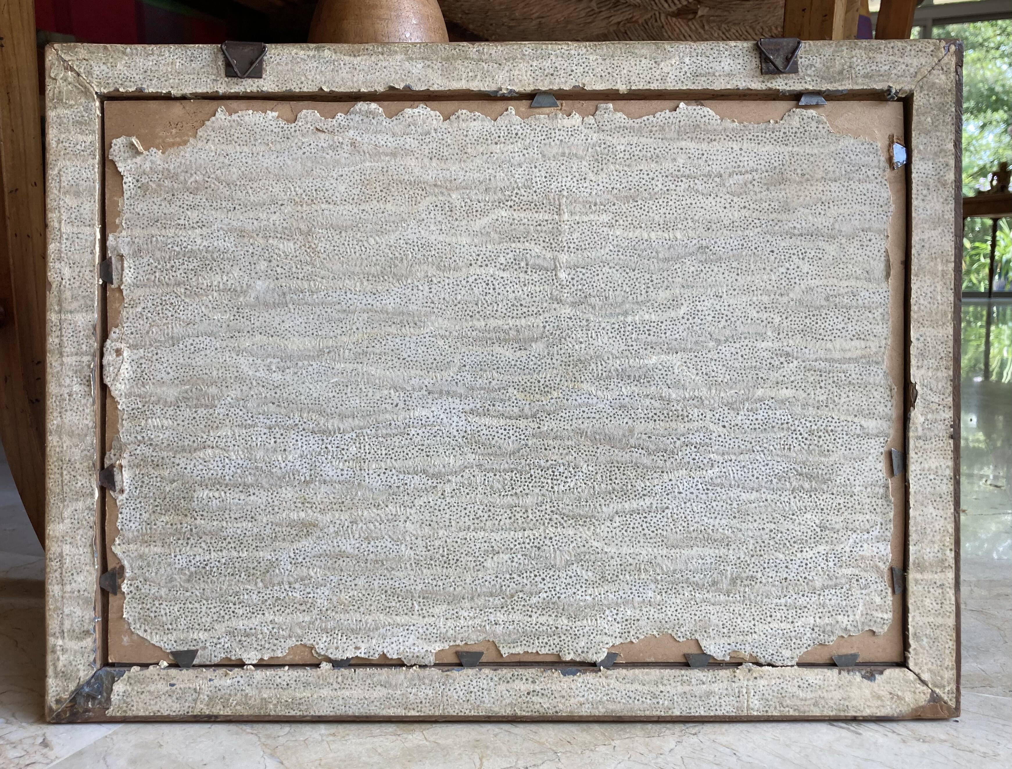 Watercolor landscape by J. Muller: the Saint-Nicolas Chapel of the Saint-Bénézet bridge in Avignon 1936