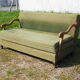Louis XIII Style Convertible Sofa Sheep Bones