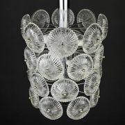 Vintage crystal chandelier Dandelion, Italy, 1960s