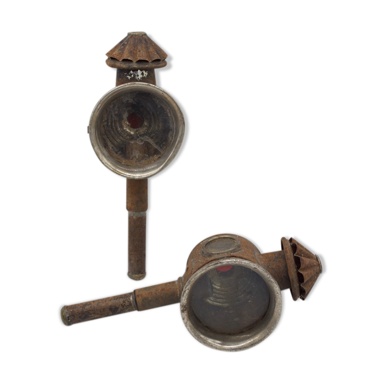 Pair of lanterns carriage 1900'